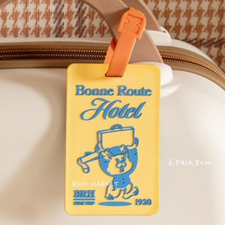 韓國大創 Daiso 旅行系列 行李吊牌 矽膠行李牌 旅行週邊用品