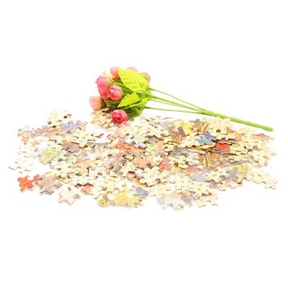 5000피스 퍼즐 고난이도 직소퍼즐 성인 취미 유화 풍경 숲속 오두막 집 불꽃의 가족 나무퍼즐, 구명고양이 나무퍼즐