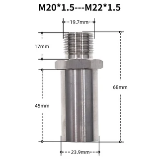 SK 오일 쿨러 필터 샌드위치 플레이트 어댑터 센서 고정 나사 M221.5 M181.5 3/4-16 UNF 스테인레스 스틸, 02 Model 12