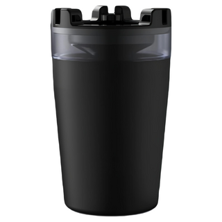 小柏力克帶水箱煙灰缸，家用車用防風煙灰缸，一秒滅煙漏斗煙灰缸, 黑色, 1個