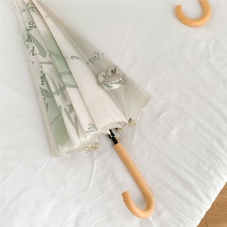 新款 長柄傘16骨港式雨傘女抗風波點加大傘高級感自動結實晴雨兩用