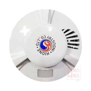 하이원 최신형 국산 단독형 화재감지기 HIK-001/ 연기식/ 배터리형 10년수명(리튬전지포함), 1개