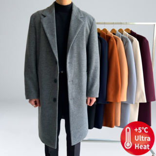 이브컴퍼니 남성 캐시미어 울 싱글 코트 8컬러 (3360-1)