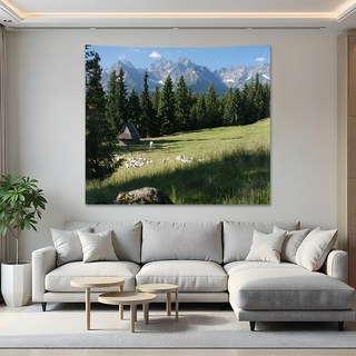 리빙연구소 인테리어 패브릭 포스터 그림 집들이선물 15종, 08. 목장언덕