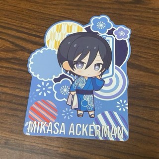 進擊的巨人 米卡莎·阿卡曼 正版週邊, 米卡莎極樂湯