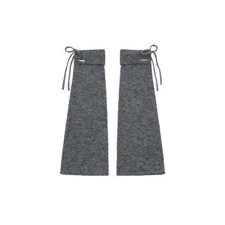 MISEKI SEOUL 미세키 서울 Drawstring leg warmer CHARCOAL 228425