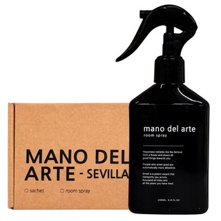 마노델아르떼 섬유향수 탈취제 호텔 룸스프레이 방향제, 잉글리쉬페어 앤 프리지아, 1개, 200ml