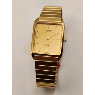 [Seiko] 빈티지 남성용 세이코 탱크 쿼츠 5Y00 5000 골드 플레이트 스테인리스 23mm 시계