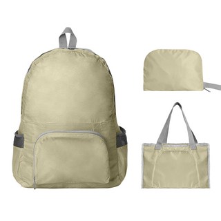 3단 접이식 배낭 초경량 방수 등산 백팩 토트백 파우치