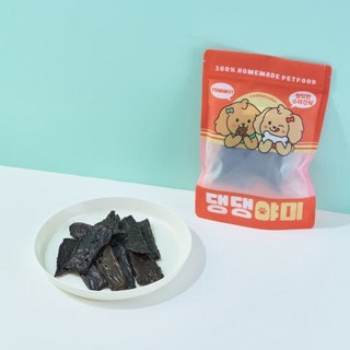 댕댕야미 한우간져키 눈물자국 눈건강 강아지간식 전연령, 50g, 1개