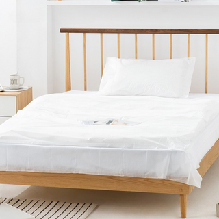 일회용 부직포 침대 베게 이불 시트 침구 커버 개별포장, 위생침구커버세트(1인)