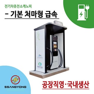 전기차/급속/충전소/캐노피/A/기본 처마형 쌍용, 1. W1350 X D1100 X H2100, 1개