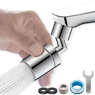 10초간편설치 720도 수도 회전 워터탭, 1개