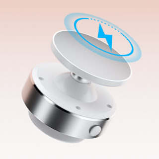 laderive 무선 충전 자동차 핸드폰 맥세이프 거치대 전동 진공 흡착