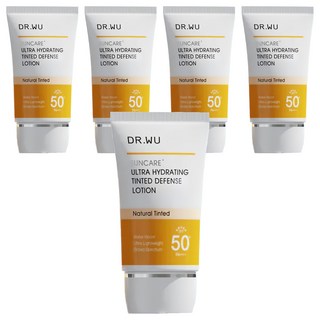 DR.WU 達爾膚 全能保濕潤色防曬乳, 35ml, 5瓶