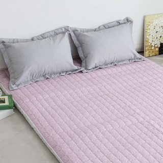 아르떼베딩 요커버+솜포함 미끄럼방지 고밀도 알러지케어 누빔 요매트 사계절용, 요매트 단품(요커버+요솜), 05_마카롱_핑크