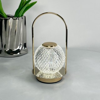 YOPENCE 메탈 LED 침실 무드등 USB 충전 수면등 삼색 조절 무선 수면등 휴대용 스탠드, 화이트