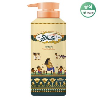샤워때비누 화산송이 바디워시, 900ml, 1개