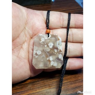 櫻花瑪瑙吊墜吊飾方牌無事牌 飄花天然水晶玉石特賣#B166-3
