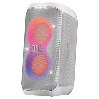 JBL Partybox Club 120 便攜式藍牙喇叭，內建燈光秀，無線藍牙連接，麥克風吉他輸入, 白色