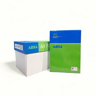 ARIA 多功能A4影印紙 (A4 x 5包入) 影印紙 PEFC認證 雷射影印傳真噴墨適用, A4, 1個