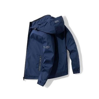 防風防水連帽衝鋒外套 - 運動休閒 戶外登山滑雪適用