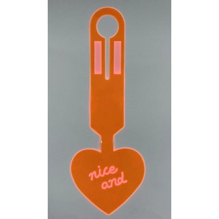 彩色螢光愛心行李吊牌 矽膠行李標籤 旅行標籤