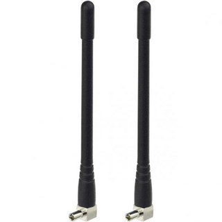 빙푸 4G LTE 안테나 3dBi 미니 외장 TS9 안테나2Pack 버라이즌 ATT T모바일 스프린트 모바일 핫스팟 MiFi 라우터 셀룰러 광대역 모뎀 USB 동글 어댑터, 2× 9.6cm, 2개