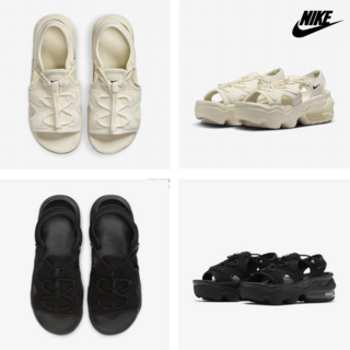 국내매장판 AS가능 나이키 여성 키높이 플랫폼 샌들 운동화 굽 높은 여름 신발 슬라이드 에어맥스