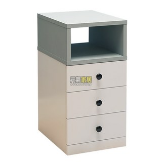 迷你床頭櫃 輕奢超窄小臥室床邊櫃 灰色可愛兒童小櫃子 夾縫收納櫃 25/30/35cm, 白櫃體＋深灰格子,20x39x60cm, 1個