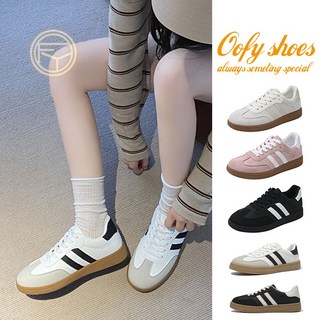 OOFY 小眾復古德訓鞋 小白鞋 學生百搭運動休閒板鞋