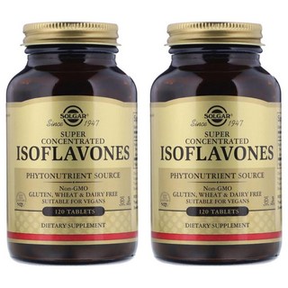 솔가 대두 농축 이소플라본 120정 X 2병, 2개