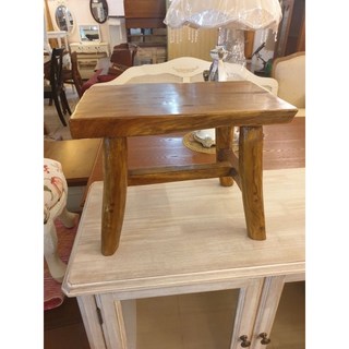 紮實穩固老柚木椅，戶外庭園休閒椅，耐用防腐柚木椅, 1個