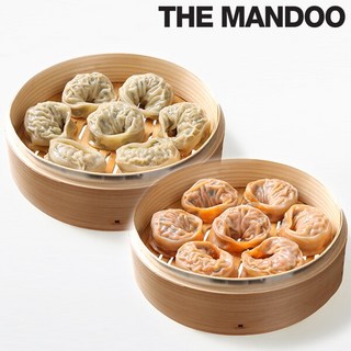 더큰만두 고기맛 2봉+김치맛 2봉, 4개, 420g