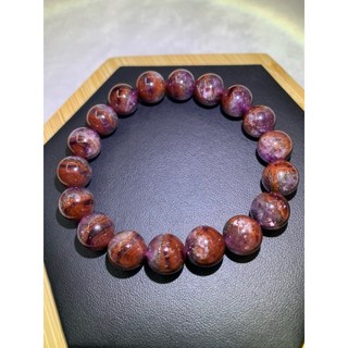 高品項老料三色紫鈦極光23水晶手鍊，帶紅極光眼，提升個人魅力