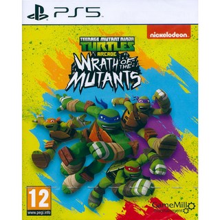 PS5 忍者龜：變種人之怒 英文歐版 TMNT:Wrath of the Mutants【一起玩】