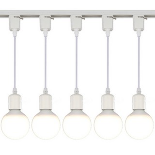 레일조명 줄조명 줄벤다, 블랙, 5개