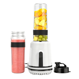 Teendow 믹서기 미니 스테인리스 휴대용 초고속 블렌더, 아이보리