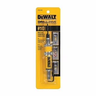 DEWALT DW2700 드릴 플립 드라이브 전체 장치 # 6 8 10 2 in 카운터싱크 목재 비트 공구 액세서리, 01 DW2702, 01 빠른