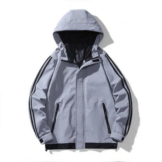 防風翻領飛行夾克 戶外運動舒適百搭工裝機能風衣外套 棒球外套防風通勤外套 防水騎行服賽車服運動夾克