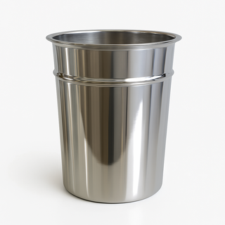 쥬띠크 스텐 설거지통 수저통 수저불림통, 실버, 1개