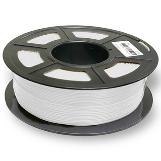 우리잉크 3D 펜 3D프린터 PLA 필라멘트 1Kg 릴 1.75mm, 흰색 WHITE