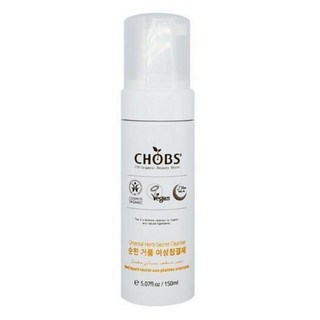 찹스 유기농 순한거품 여성청결제 150ml / 저자극 냄새케어 균밸런스유지 촉촉함 가려움진정, 2개