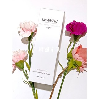 韓國MIGUHARA 燈泡發光化妝水 大黃水 亮白化妝水 400ml, 1個