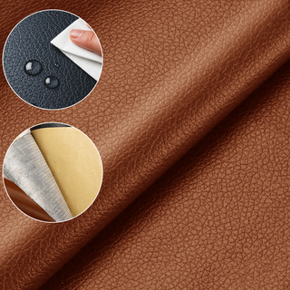 살랑 가죽 쇼파 리폼 붙이기 쉬운 보수 스티커 시트지, BR139연브라운