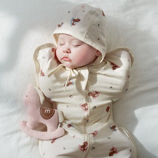 마롤로뜨 통잠 스와들 업다운지퍼 신생아 나비잠자세 꼬물이 아기 블랭킷 내의 속싸개 모로반사방지 봄 여름 가을 겨울