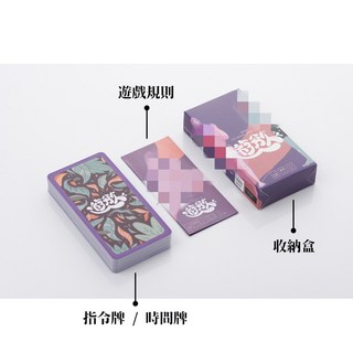 微床遊 遊慾 成人遊戲 成人桌遊 前戲篇 姿勢篇 BDSM篇【情樂創意】, 1個, 輕便旅行裝-(前戲篇)