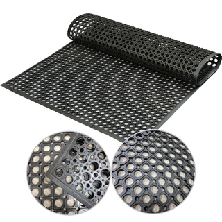 매트천국 현관 고무매트 미끄럼방지 업소용 매트 논슬립 발매트, 1개, 검정