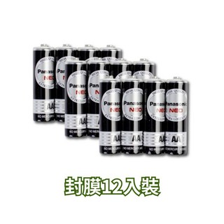 國際牌 Panasonic 3號電池 碳鋅電池 全新保固至2027年 防災應急適用, 1個, 12入組, 4