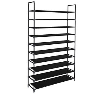 슈니코 10단슈즈렉 / 10단신발장 / 운동화신발장 / 망치증정, 블랙